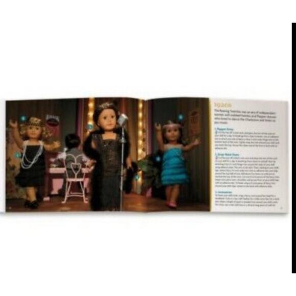 NEW 21-PC American Girl DOLL DECADES CRAFT BOOK: Craft Your Way Thru The Years - Picture 4 of 9